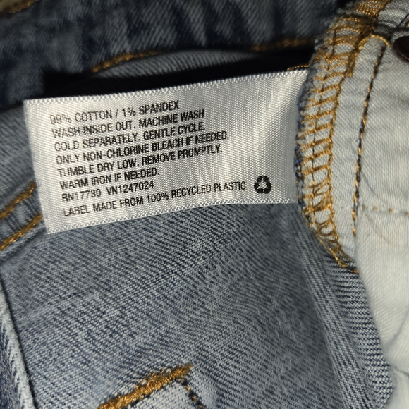 Wild Fable Denim Frayed Hem Mini Skirt - Picture 5 of 5